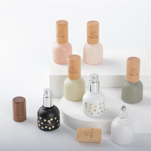 Iperfume 8ml 10ml boş benzersiz özel dolum parfüm rulo cam şişeler üzerinde 10ml silindir parfüm - Product Image 1