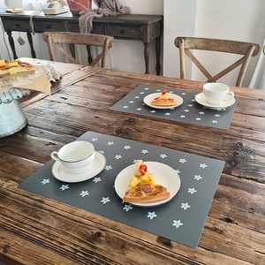 PP <strong>Plastic</strong> Flower <strong>Placemats</strong> for Dining Table Washable - Product Image 6