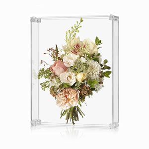 Acrylic Shadow <strong>Box</strong> <strong>Frame</strong> Large 2.5&quot; <strong>Deep</strong> Shadow <strong>Box</strong> <strong>Display</strong> Case Clear Shadowbox Memory <strong>Box</strong> for Wedding Bouquet,Memorabilia - Product Image 6