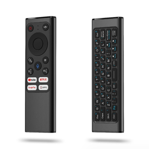 Control remoto de ratón de voz de marca personalizada con miniteclado nueva aleación de aluminio con servicios de selección y paquete de almacén en el extranjero - Product Image 3