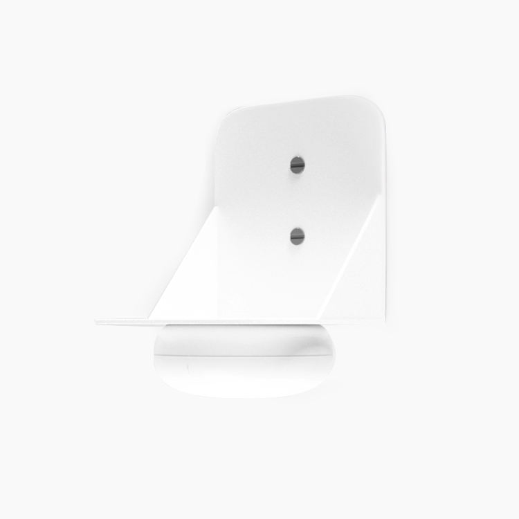 สีขาว( (พร้อมเทป 3M และขายึดรูปตัว L)