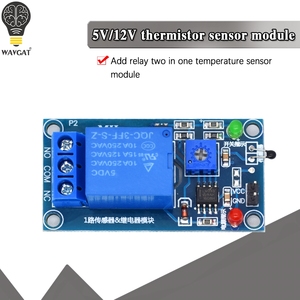 5V/12V 1 Channel <strong>Relay</strong> Module Thermistor Temperature Sensor Module