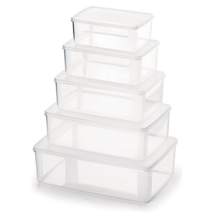 8.3L塑料容器廉价薄塑料矩形储物容器PP食品储物盒 - Product Image 3