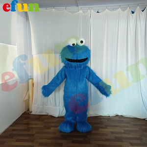 Efun mq 1 pc מותאם אישית למבוגרים גודל <span class=keywords><strong>plush</strong></span> עוגיות מפלצת תחפושת Halloween mascotte עבור המפלגה תלבושות cosplay