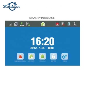 Pantalla a Color de 7 pulgadas para automatización de casa inteligente, sistemas de alarmas antirrobo de seguridad GSM y PSTN, 433 o 868 Mhz - Product Image 3