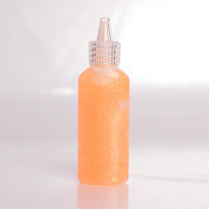 Bright orange.