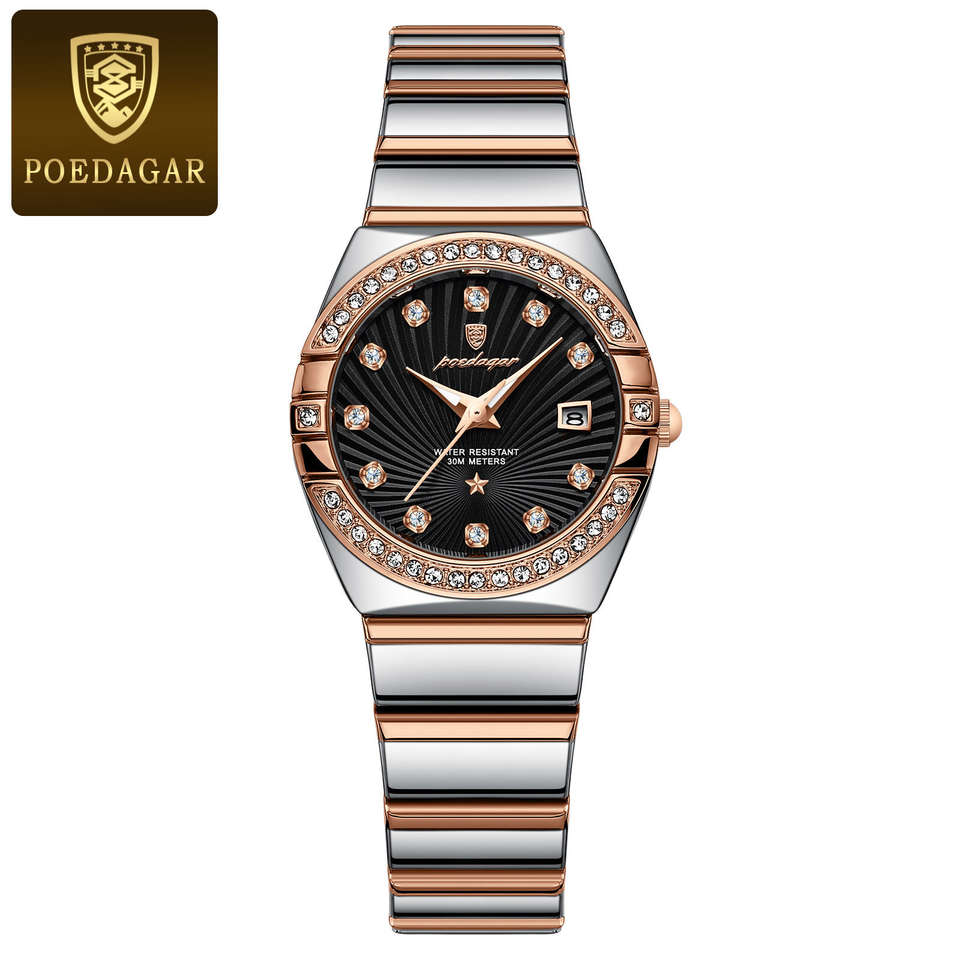 rose gold black