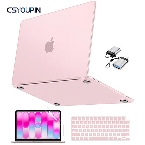 Blush Clear - Matte Frosted case 4 in 1