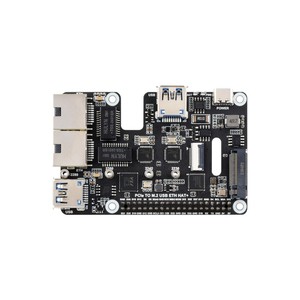 PCIe zu USB 3.2 Gen1 / 2.5G ETH / M.2 NVMe Adapter für Raspberry Pi 5, unterstützt NVMe Protocol M.2 Solid State Drive - Product Image 4
