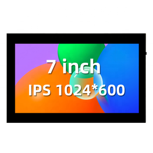 7 ''compatibile HDMI lampone Pi 7 pollici modulo LCD Monitor TFT LCD capacitivo Touch Screen 7 pollici display lcd con custodia