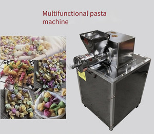 Çok İşlevli yeni tasarım aperatifler gıda rigatoni yapma makinesi spagetti makarna kabuk erişte hamur ekstruder - Product Image 2