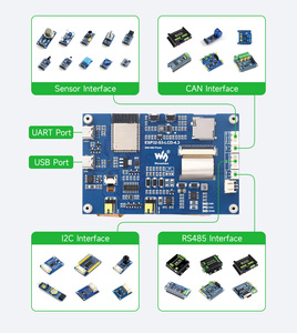 Waves hare ESP32-S3 4,3-Zoll-LVGL-GUI-Entwicklungsplatine für kapazitive Touch-Displays 800x480 5-Punkt-Touch Kompatibel für Arduino IDE - Product Image 6