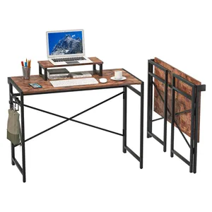 Tavolo da lavoro scrivania in legno computer tavolo scrivania pieghevole computer - Product Image 1