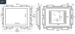 17 Inch 10-Point Capacitive Touch Screen <strong>Monitor</strong> <strong>VGA</strong> DVI <strong>Input</strong> New Industrial <strong>Computer</strong> <strong>LCD</strong> <strong>Monitor</strong>