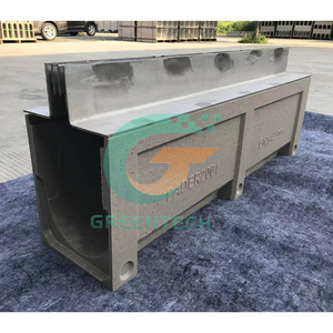 Bê tông kênh cống khuôn bán buôn thoát nước kênh Polymer nhựa bê tông rãnh máng xối cho ngoài trời - Product Image 2