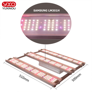 LM301H 320w Tech Dimmable Full Spectrum <strong>LED</strong> Grow Light 3 Bar UV IR Grow Light Indoor Plant Grow Lamp Bar - Product Image 3