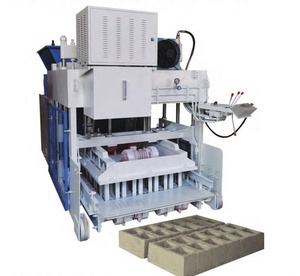 Kleine halbautomat ische Ziegel produktions linie Beton hohl block herstellungs maschine zum Verkauf - Product Image 5