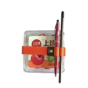 Soporte para bolígrafos, correa elástica para libros en Color y logotipo personalizado - Product Image 1