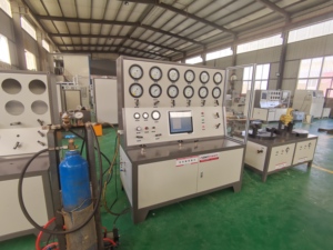 ODMT Portable Type Hydraulic Computer Control Safety Relief Valve <strong>Take</strong> off <strong>test</strong> and Calibration Bench Cr815 for Flanged Valves - Product Image 2