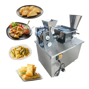 高効率110V/220V自動12/15cmビッグサイズエンパナーダマシン/リーフ餃子製造大型餃子サモサ製造機 - Product Image 1