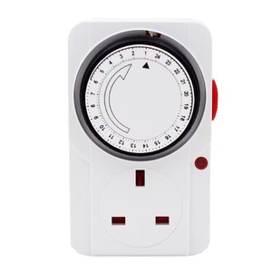 4 Stile 24 Stunden Neue mechanische Timer-Schalter buchse 220V 10A Elektrische Wand steckdose Timer-Stecker Schalter buchse US EU UK-Stecker - Product Image 6