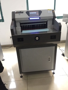 FRONT E4908T the Electric Paper <strong>Cutter</strong> Is Simple and Easy to Operate 490 mm Long Life, High Precision, Safety Indicator Light