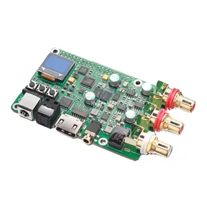 Raspberry Pi ES9038Q2m DAC scheda decoder audio HIFI fibra coassiale I2S analogico 3B + 4B 768K 32Bit DSD512 - Product Image 1