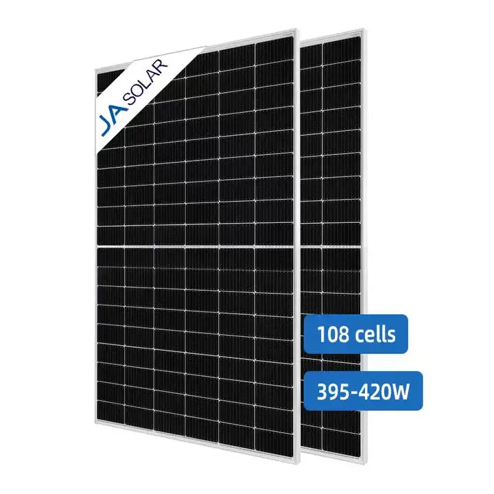 JA panels baterai 395W 400W 405W 410W 415W 420W JA panel surya 400w