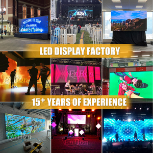 Kapalı açık LED ekran 3m X 4m dikişsiz ekleme dev sahne konserleri arka plan LED Video duvar komple sistem - Product Image 4