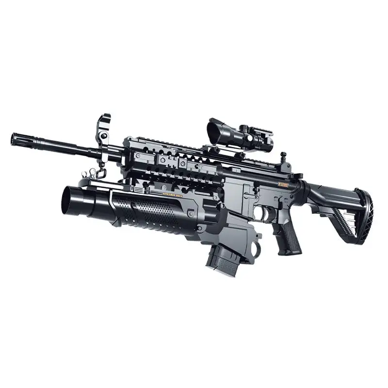 HK 416D ABS Gel Blasters Pistolas de juguete para niños Soft Bullet Electric Shell Eyecting Shooting Plastic Set al por mayor