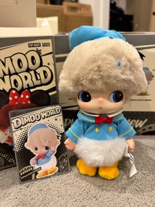 100% ต้นฉบับสำหรับ POP MART dimoo World สำหรับ Disney ซีรีส์ blind BOX ไวนิลตกแต่งอะนิเมะพวงกุญแจ - Product Image 4