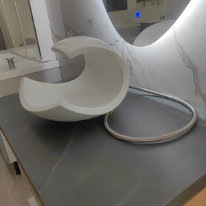 C形洗手盆医疗用浴室水槽大理石石材梳妆台托盘 - Product Image 6