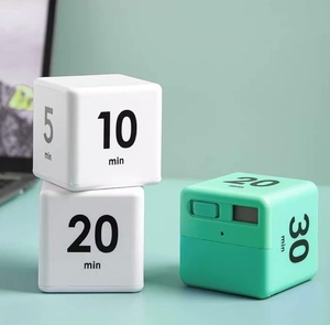 Kitchen Cube Timer für Produktivität Workout Flip Timer Klassen zimmer für Study Time Countdown Management Einstellungen