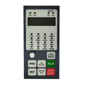 Teclado de membrana inversor dedicado y Teclado retroiluminado con botón de metal Panel de teclas de ventilador para operación de inversor - Product Image 1