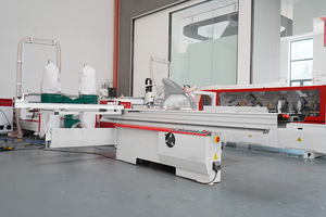 Panel deslizante de corte de madera, máquina de sierra de mesa, sierra de panel de computadora Guang con carga de baquelita de 2800mm - Product Image 2
