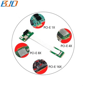 Mini <strong>PCI</strong>-E MPCIe Interface to 90 Degree <strong>PCI</strong> Express X1 Slot Adapter Riser Card with 30cm FPC Cable - Product Image 5