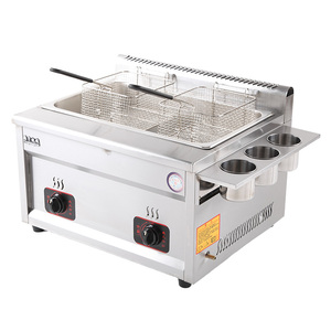 Efficient Heating Commercial Gas Fryer Multi Functional <strong>Kanto</strong> Cooking Pot Deep Fryer for Fried Chicken and French Fries <strong>Machine</strong> - Product Image 1