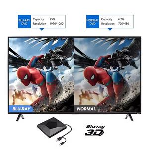 เครื่องเล่น bluray บันทึก USB3.0แบบพกพาเครื่องเล่น CD DVD-/+ RW สำหรับแล็ปท็อปพีซีเดสก์ท็อป Windows 7-11 Mac - Product Image 3