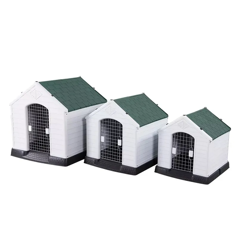 Уличный дом для собак, погодозащищенный домик для собак, прочный пластиковый домик для собак, изолированный домик для собак, укрытие для щенков