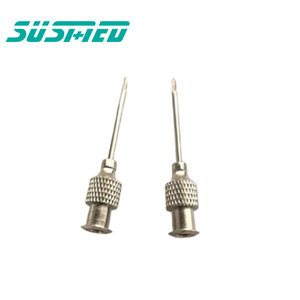 Aguja de inyec cion de animales material de acero inoxidierbar jeringa veterinaria novedad - Product Image 5