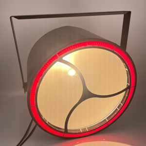 Baraa aa LED500W WW + RGB Aura in ve out büyük daire sahne retro ışık - Product Image 1