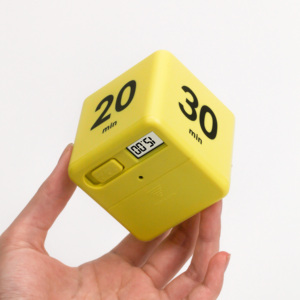 Neueste Küchen würfel Timer Smart Dice Timer Zeit management Schwerkraft sensor Flip Timer für Übungs arbeit Yoga Study Cook