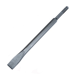 High Quality SDS Plus <strong>Chisel</strong> Tool Holder with V-Shaped Tip Round Shank Spade Flat Point <strong>for</strong> DIY Carving <strong>Masonry</strong> Universally Use - Product Image 2
