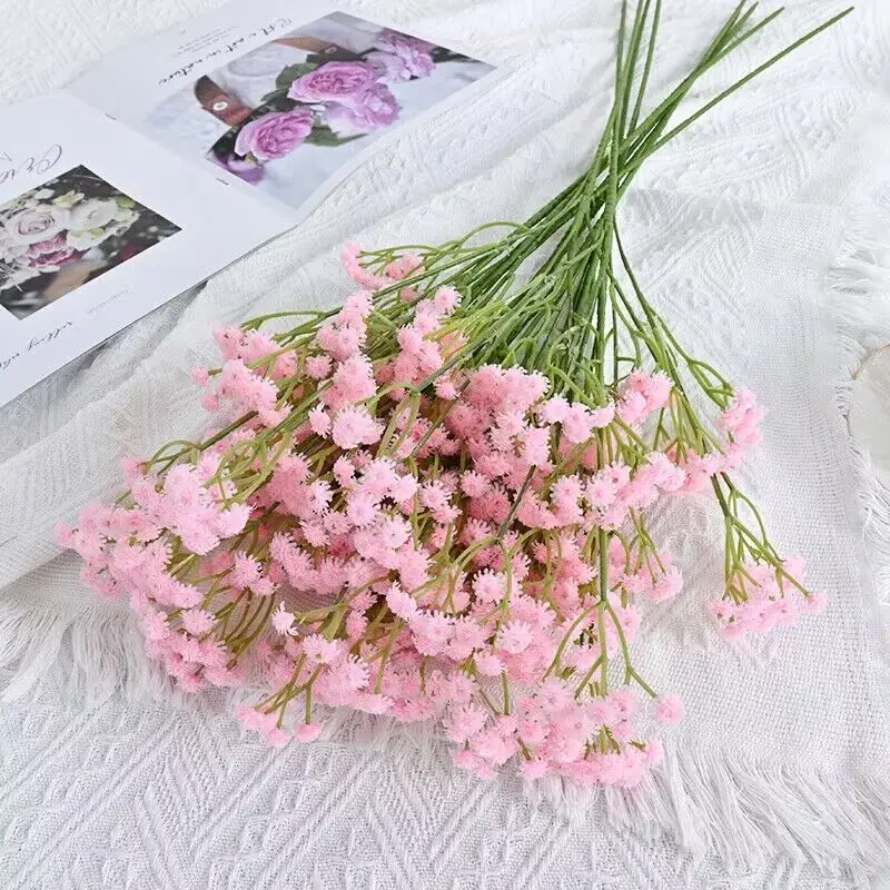 Baby Atem Blumen künstliche Blume Gypsophila 7 Farben für Hochzeits dekoration erhältlich