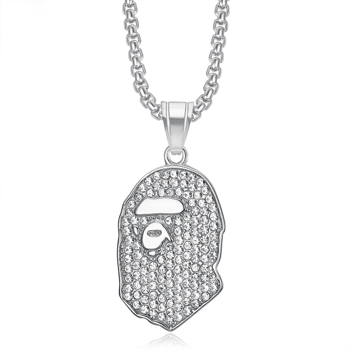 Silver Single Pendant Without Chain