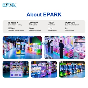 מכונת טופר epark ילדים מכונת צעצוע למכונה מטבע פעל maquina de garras שעשועים ארקייד משחק ארקייד שעשועים הארקייד - Product Image 6
