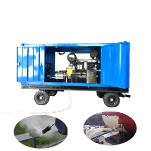 Alta qualidade 2500bar Shipyard Superfície Rust Paint Remoção Ultra-alta pressão Water Jet Cleaning <span class=keywords><strong>Hydro</strong></span> Blasting Equipment