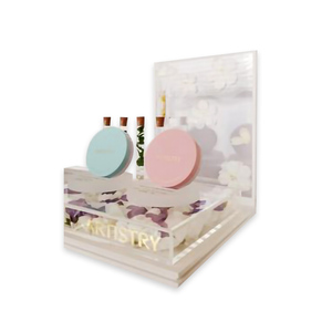 Ripiano POP-up personalizzato per esposizione al dettaglio con vetrina per profumo per pavimento di carta POS espositore per cassone ribaltabile in cartone - Product Image 2