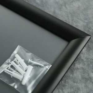 Tùy chỉnh nhôm Áp phích khung A1 A2 A3 A4 <span class=keywords><strong>Snap</strong></span> Clips khung bạc hiển thị khung - Product Image 4