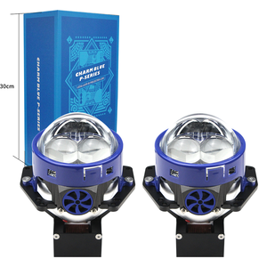 3.0 inç bi-led mavi Lens P92 far çift lazer Bi Led projektör Lens - Product Image 1